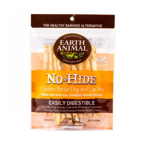 No-Hide Stix Dog and Cat Treats Chicken 1 Count by Earth Animal