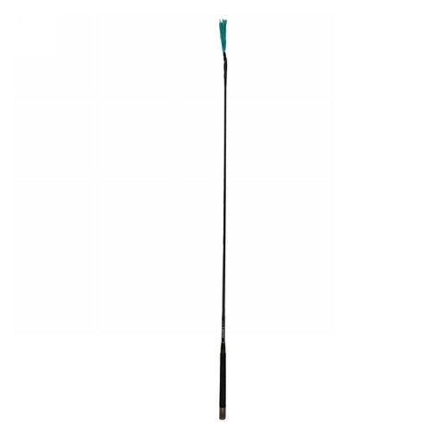 Heads Up Pig Whip (New Style) 39" Teal 1 Count by Sullivan Supply Inc.