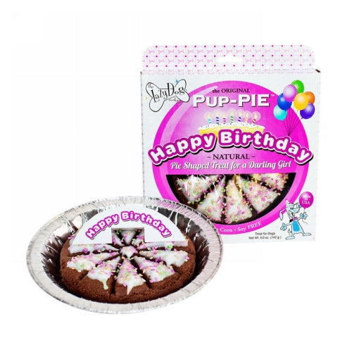 The Original Pup-PIE for Dogs Birthday Girl 5 Oz by The Lazy Dog Cookie Co.