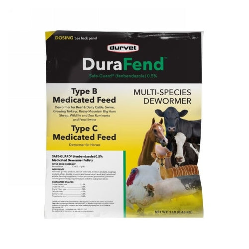 DuraFend Multi-Species Type B & C Medicated Dewormer 1 Lb by Durvet