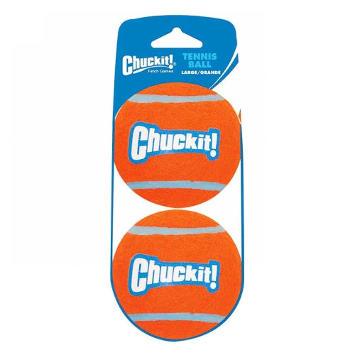 Chuckit! Tennis Ball Dog Toy Large 2 Packets by Chuckit!