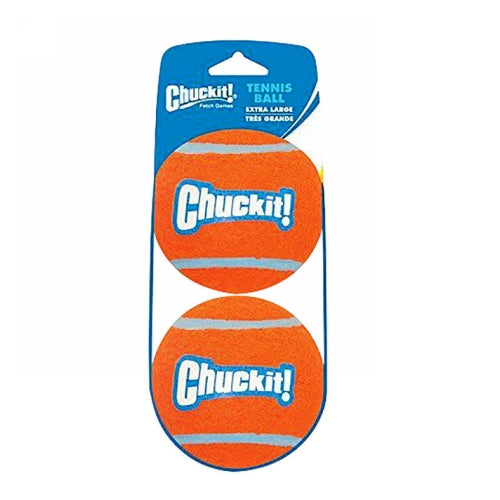 Chuckit! Tennis Ball Dog Toy X-Large 2 Packets by Chuckit!