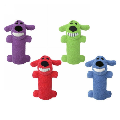 Loofa Original Dog Toy 6" Assorted Colors 1 Count by Multipet