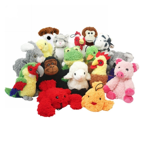 Look Who's Talking Dog Toy Assorted Animals 1 Count by Multipet