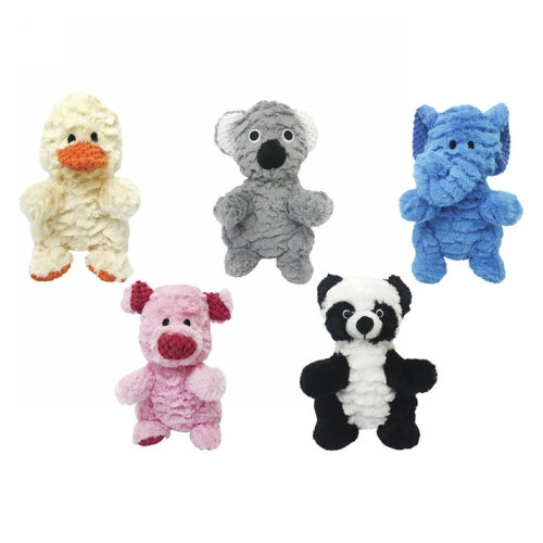 Wrinkleez Dog Toy 9" Assorted Animals 1 Count by Multipet