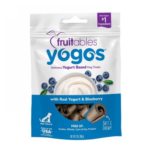 Fruitables Yogos Dog TreatsBlueberry 12 Oz by Fruitables