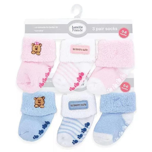 3-Pack So Beary Cute Sock Sets - Giftscircle