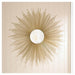 32-inch Golden Sunburst Wall Mirror - Giftscircle