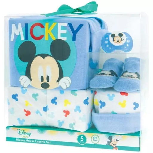 5-Piece Layette Set - Mickey Mouse by Giftscircle - Giftscircle