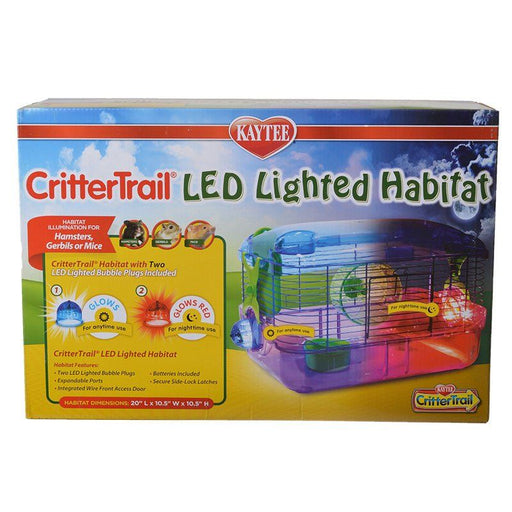 Kaytee Crittertrail LED Lighted Habitat