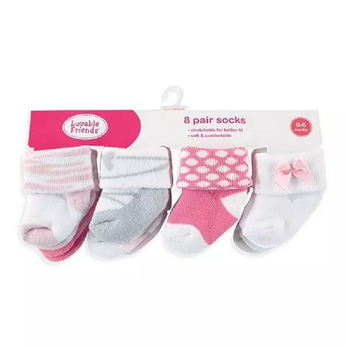 8-Pair Baby Socks - Giftscircle