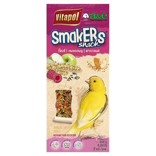 A&E Cage Company Smakers Fruit Canary Fruit Treat Sticks - 2 count - Giftscircle