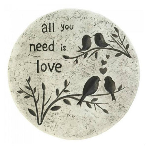 All You Need Is Love Garden Stepping Stone - Giftscircle