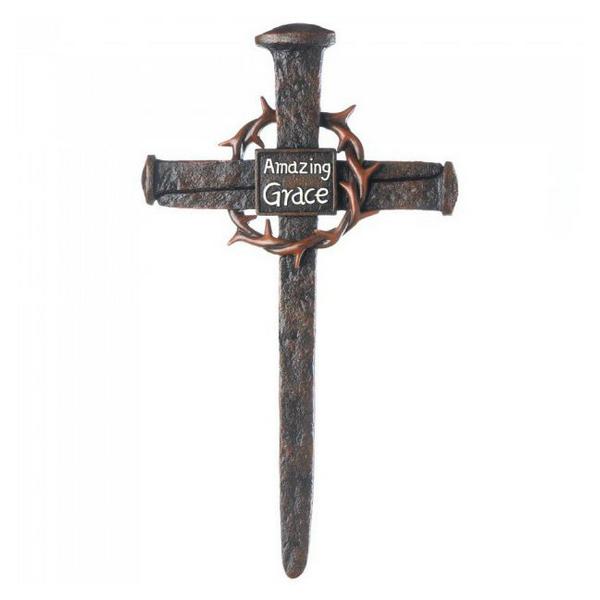 Amazing Grace Crown of Thorns Nail Cross - Giftscircle