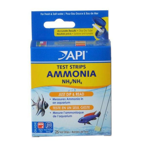 API Ammonia Test Strips - 25 Strips - Giftscircle