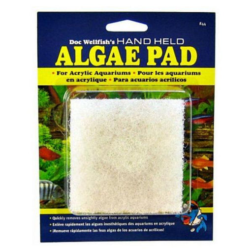API Doc Wellfish's Hand Held Algae Pad for Acrylic Aquariums - Algae Pad - Acrylic - Giftscircle