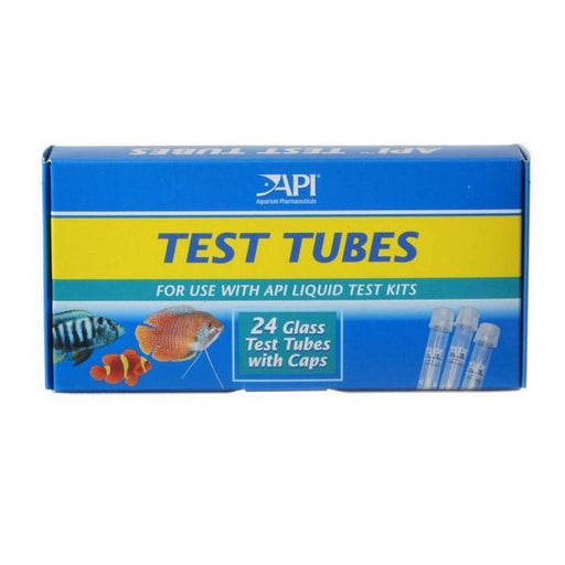 API Replacement Test Tubes - 24 Test Tubes with Caps - Giftscircle