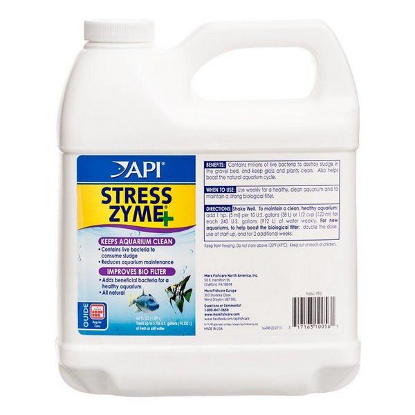 API Stress Zyme Plus - 64 oz (Treats 3,840 Gallons) - Giftscircle