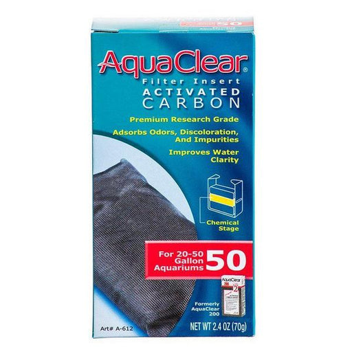 Aquaclear Activated Carbon Filter Inserts - For Aquaclear 50 Power Filter - Giftscircle