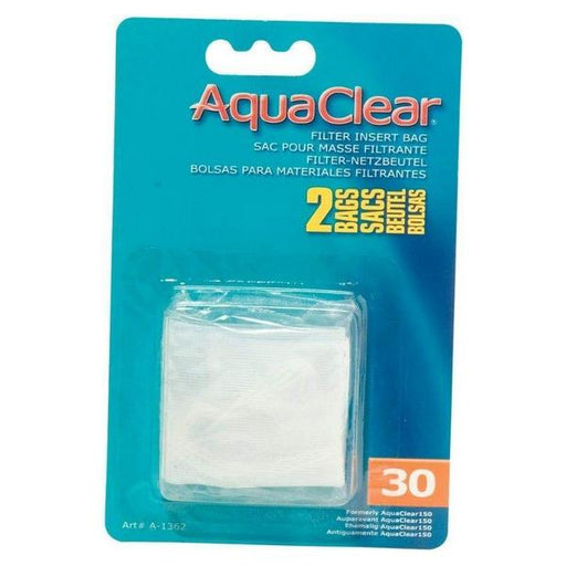 AquaClear Filter Insert Nylon Media Bag - 30 gallon - 2 count - Giftscircle