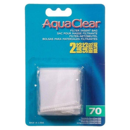 AquaClear Filter Insert Nylon Media Bag - 70 gallon - 2 count - Giftscircle
