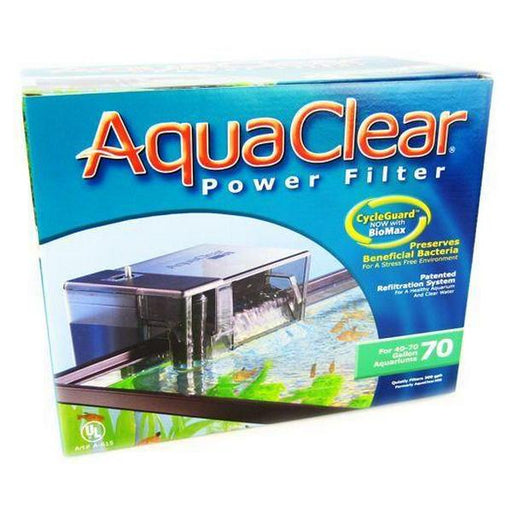 Aquaclear Power Filter - Aquaclear 70 (300 GPH - 40-70 Gallon Tanks) - Giftscircle