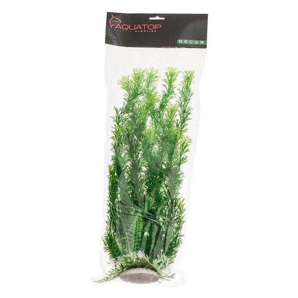 Aquatop Cabomba Aquarium Plant - Green - 16" High w/ Weighted Base - Giftscircle