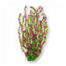 Aquatop Leafy Aquarium Plant - Pink & Green - 26" High w/ Weighted Base - Giftscircle