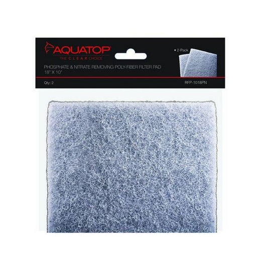 Aquatop Phosphate & Nitrate Removing Poly-Fiber Filter Pad - 2 Count - Giftscircle
