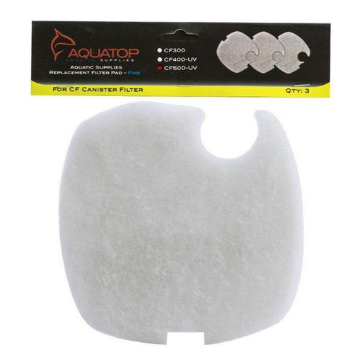 Aquatop Replacement Fine Filter Pads - For CF500-UV - Fine (3 Pack) - Giftscircle