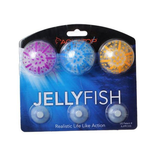 Aquatop Silicone Jellyfish Aquarium Ornament - Assorted Colors - Small - 3 Pack - Giftscircle