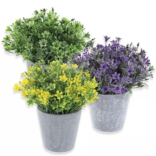 Artificial Potted Flower Plant - Giftscircle