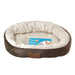 Aspen Pet Oval Nesting Pet Bed - Brown - 20"L x 16"W - Giftscircle