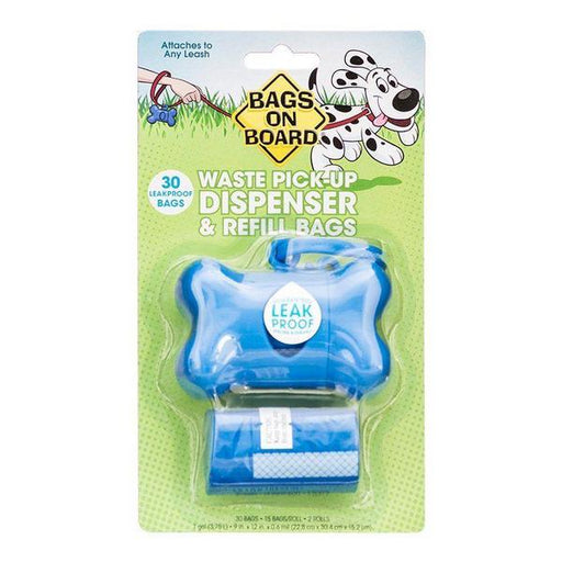 Bags on Board Bone Shaped Pick up Bag Dispenser - Blue - 1 Count - Giftscircle