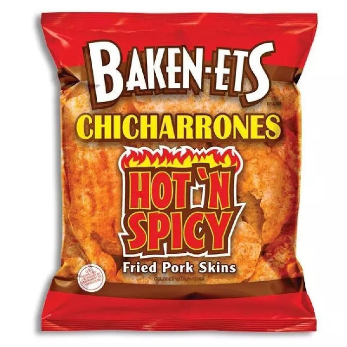 Baken-ets Chicarrones, Hot'n Spicy Fried Pork Skins - Giftscircle