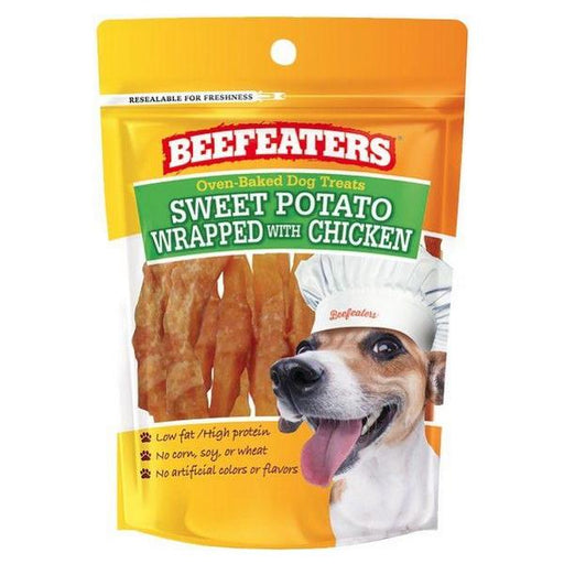 Beafeaters Oven Baked Sweet Potato Wrapped with Chicken Dog Treat - 2 oz - Giftscircle