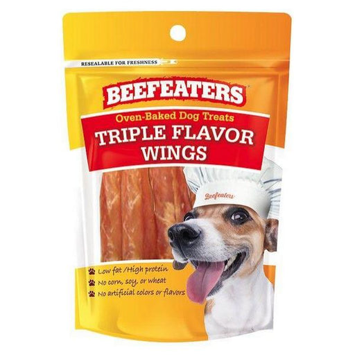 Beafeaters Oven Baked Triple Flavor Wings Dog Treat - 1.48 oz - Giftscircle