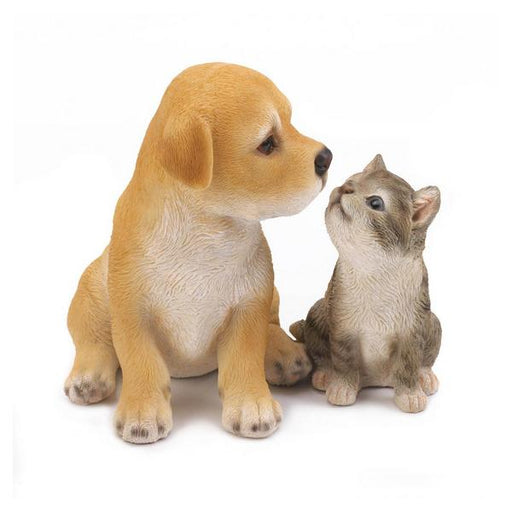 Best Buddies Puppy and Kitten Garden Figurine - Giftscircle