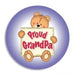 Birth Announcement Button - Proud Grandpa - Giftscircle
