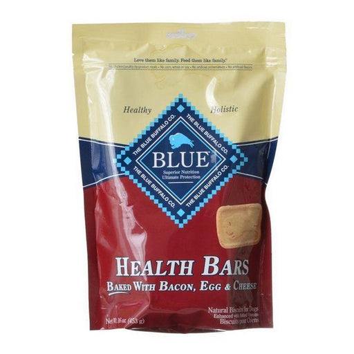 Blue Buffalo Health Bars Dog Biscuits - Baked with Bacon, Egg & Cheese - 16 oz - Giftscircle