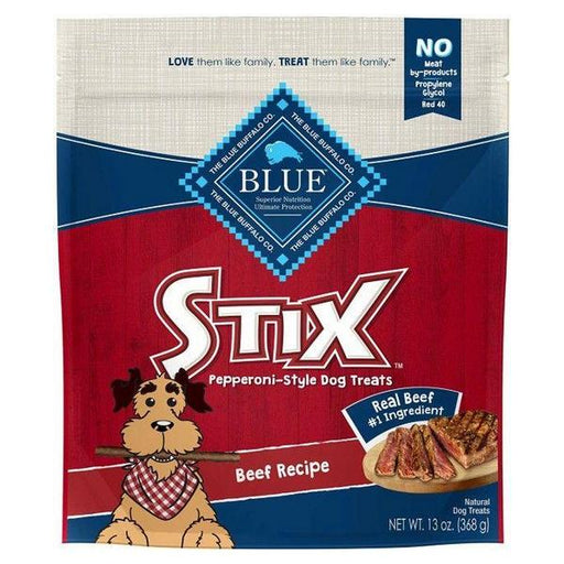 Blue Buffalo Stix Natural Soft-Moist Dog Treats - Beef Recipe - 13 oz - Giftscircle