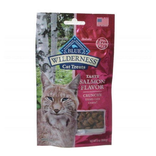 Blue Buffalo Wilderness Crunchy Cat Treats - Tasty Salmon Flavor - 2 oz - Giftscircle