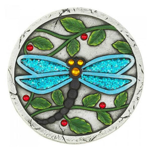 Blue Dragonfly Cement Garden Stepping Stone - Giftscircle