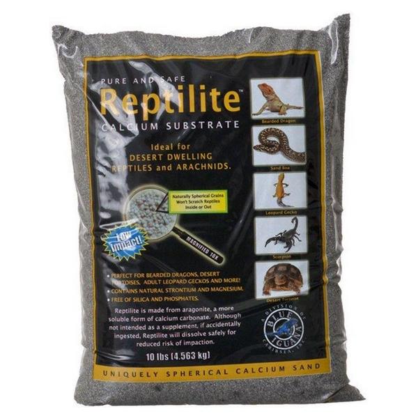 Blue Iguana Reptilite Calcium Substrate for Reptiles - Smokey Sands - 40 lbs - (4 x 10 lb Bags) - Giftscircle