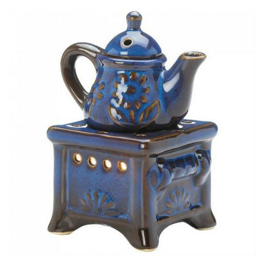 Blue Teapot and Stove Oil Warmer - Giftscircle