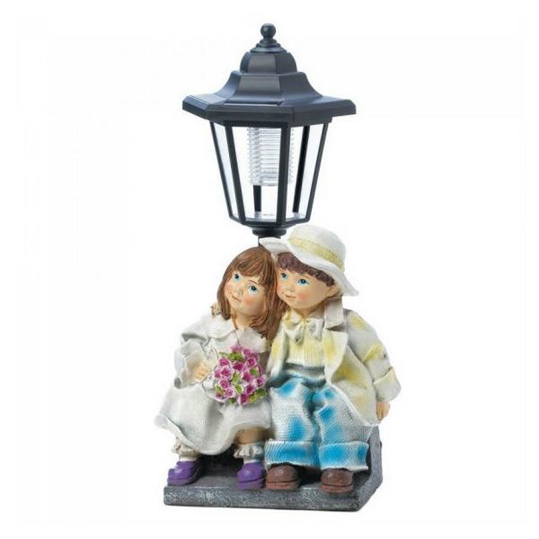 Boy and Girl Solar Garden Light - Giftscircle