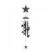 Bronze Wind Chimes with Stars and Bells - 34 inches - Giftscircle