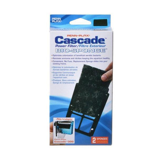 Cascade Power Filter Bio-Sponge Cartridge - Cascade 300 Sponge Cartridge (2 Pack) - Giftscircle