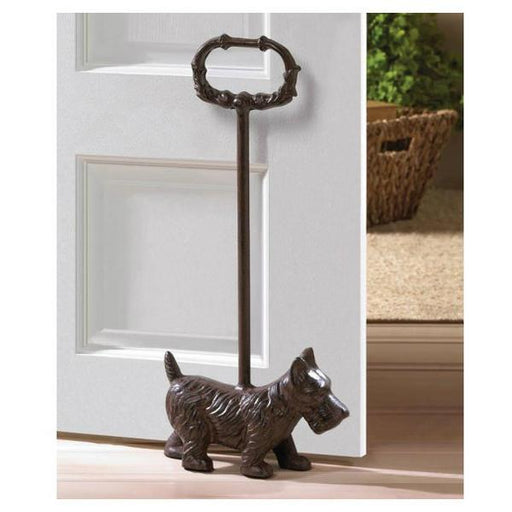 Cast Iron Dog Door Stopper with Handle - Giftscircle