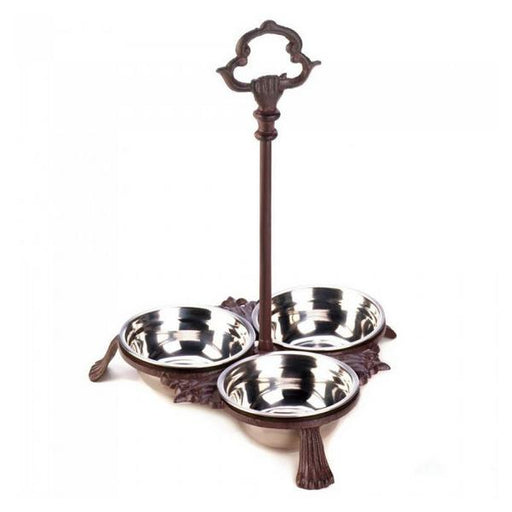 Cast Iron Pet Bowl Set with Handle - Giftscircle